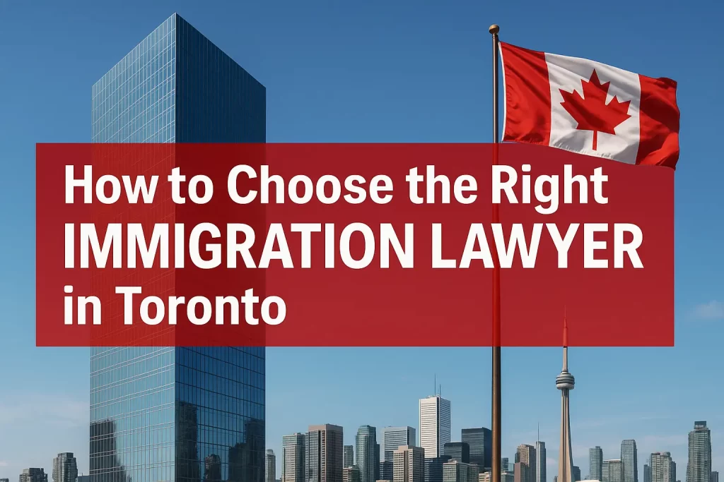 How to Choose the Right Immigration Lawyer in Toronto
