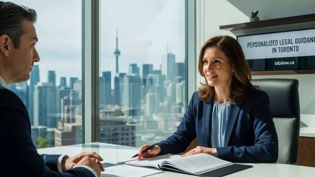 Personalised Legal Guidance in Toronto