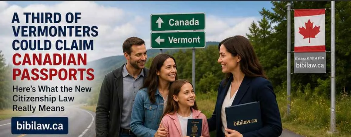 Canadian Passport for Vermonters